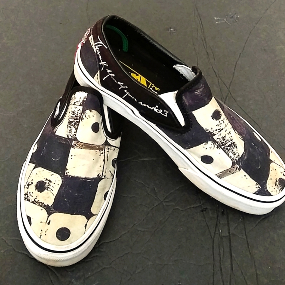 🌈EUC-Vans A Tribe called quest slip on shoes